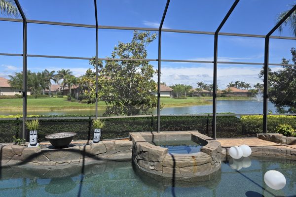 Aluminum Master screen enclosure installation Naples FL.