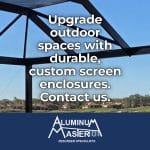 Custom Screen Enclosures for Downtown Naples Residents