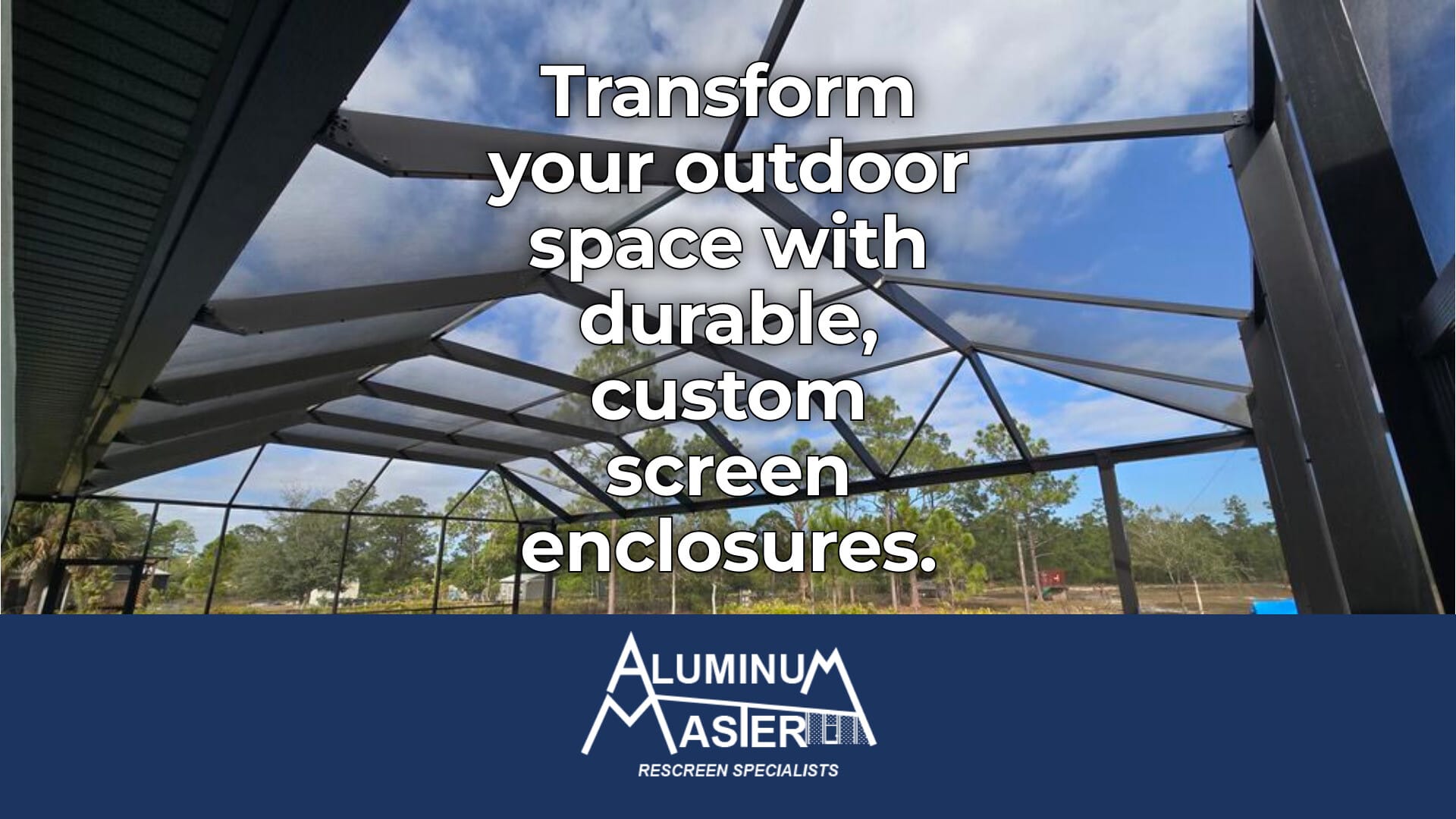 Enhance Bonita Springs Living with Screen Enclosure Services