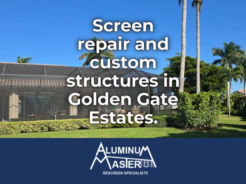 Reliable Screen Repair Services in Golden Gate Estates