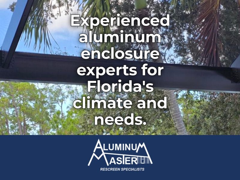 Marco Island's Premier Aluminum Enclosure Services by Experts
