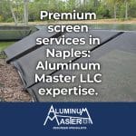 Discover Premium Screen Services in Downtown Naples