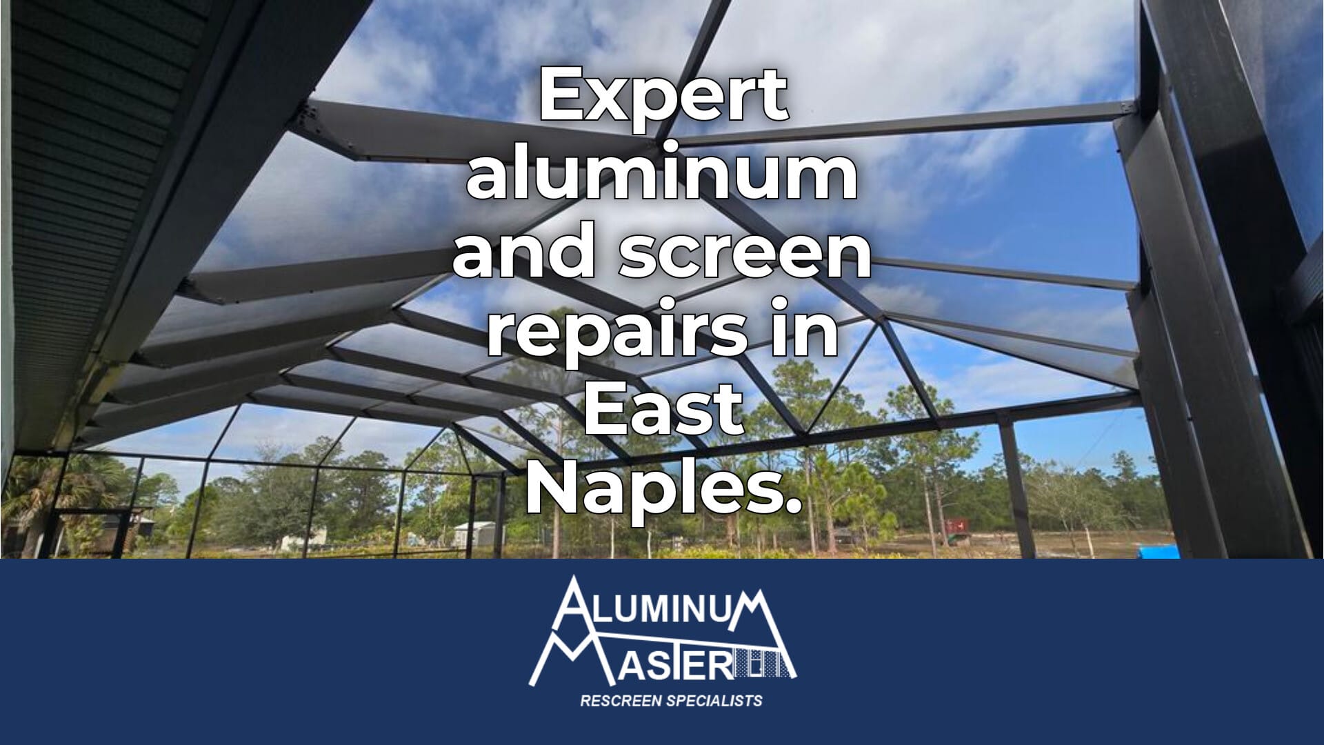 Screen and Metal Repair in East Naples