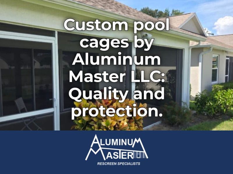 Build Durable Pool Cages in Golden Gate Estates