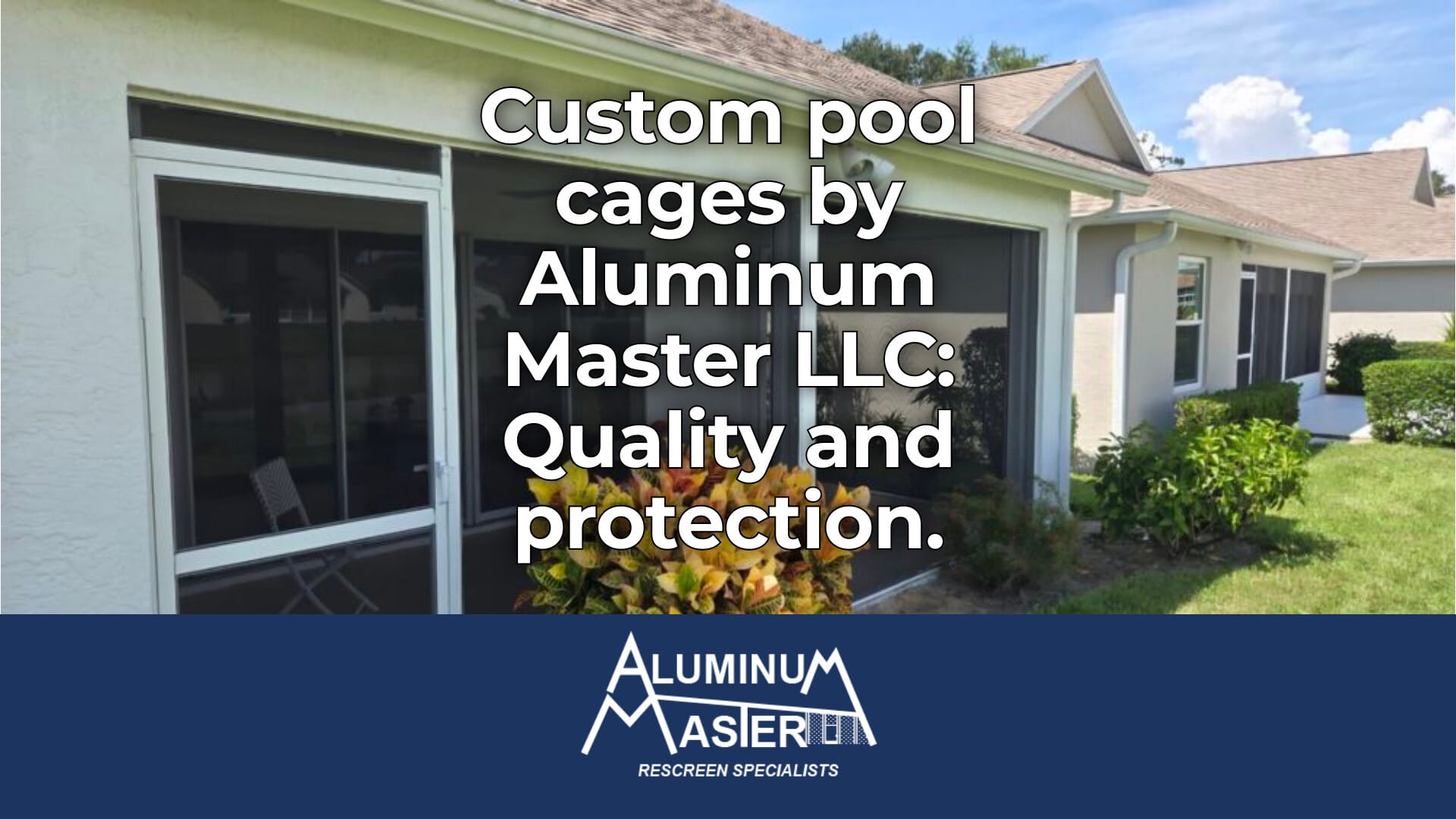 Build Durable Pool Cages in Golden Gate Estates