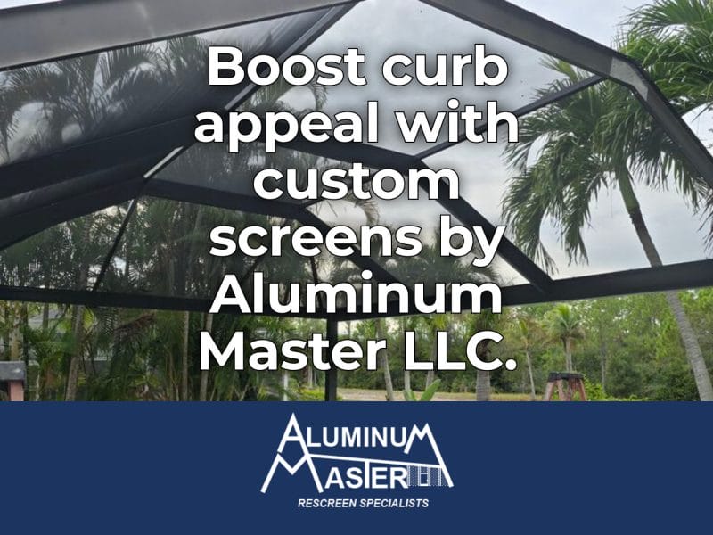 Front Entryway Screens for Naples Homes and Beyond