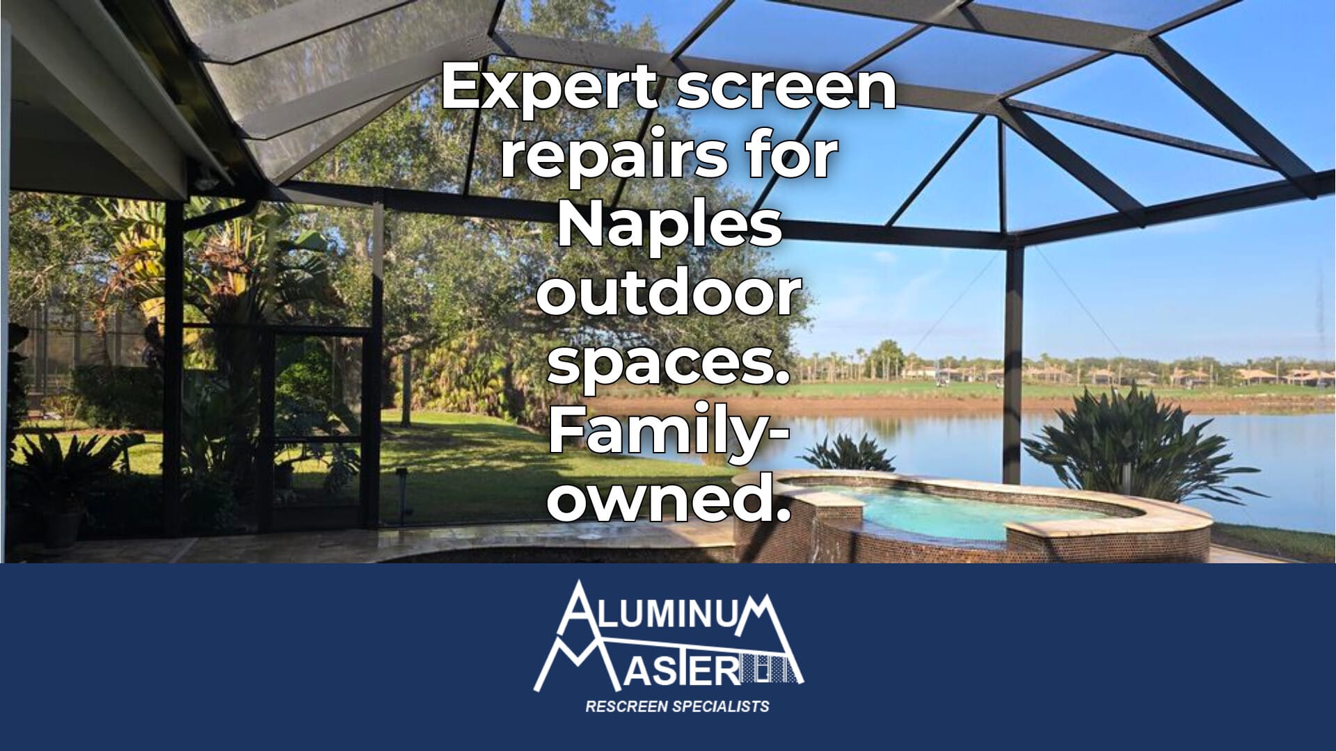 Screen Repair Solutions for Marco Island and Naples Areas