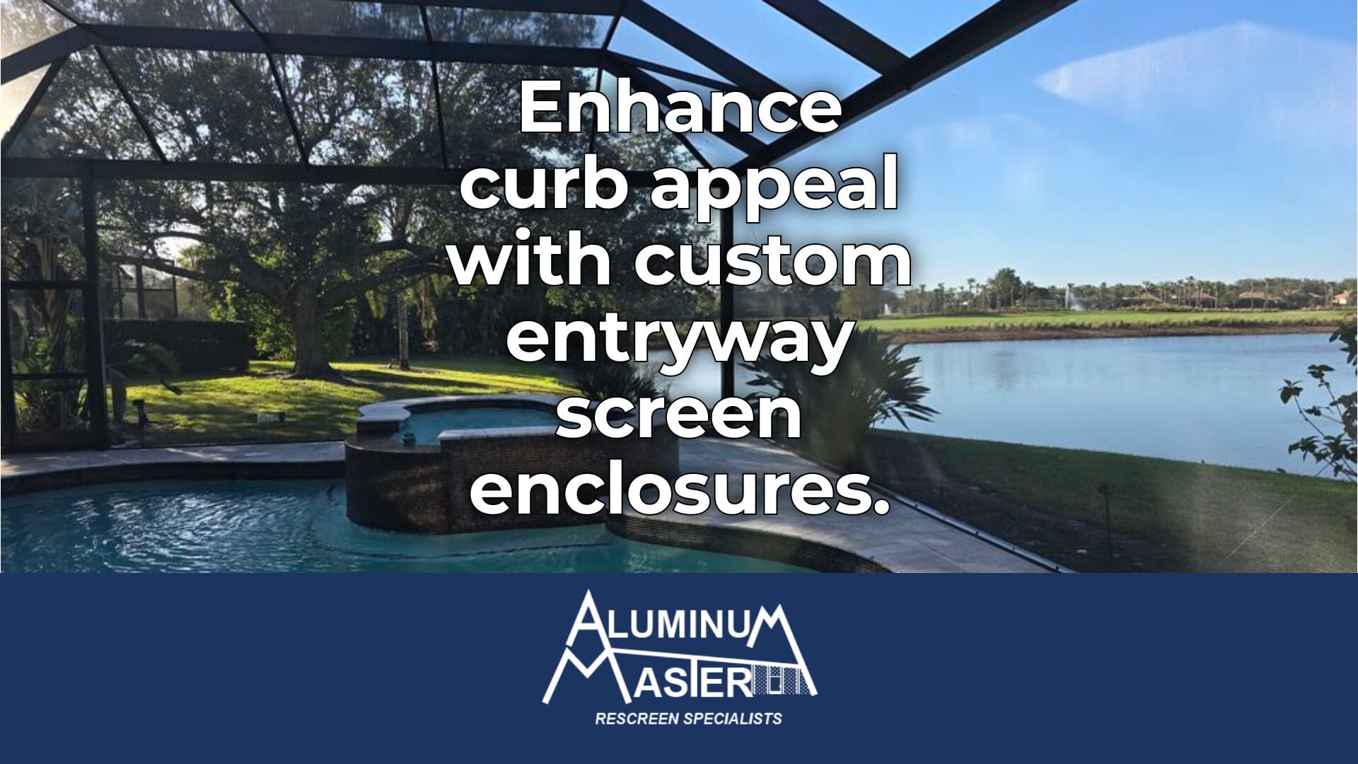 Upgrade Curb Appeal with Naples Entryway Screen Enclosures
